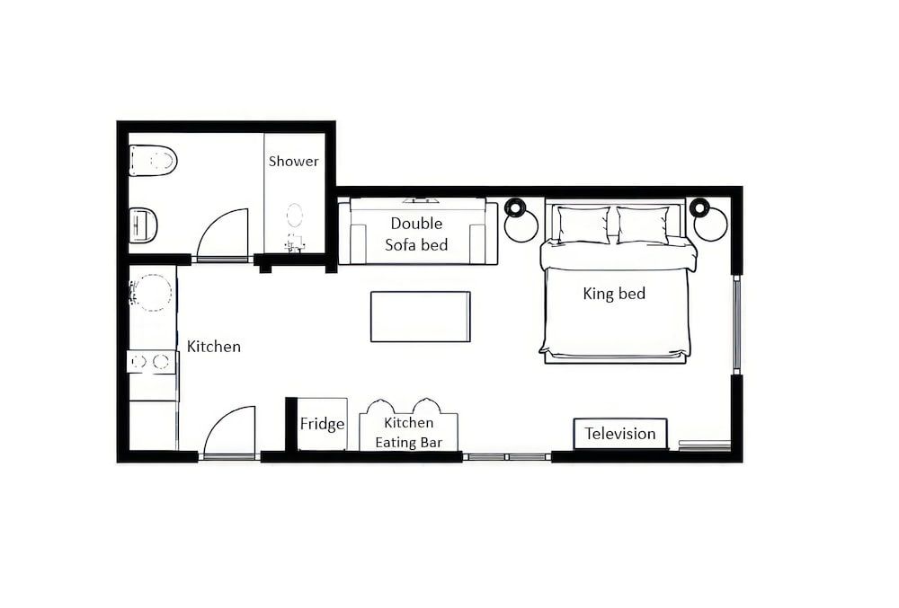 Room layout blue print