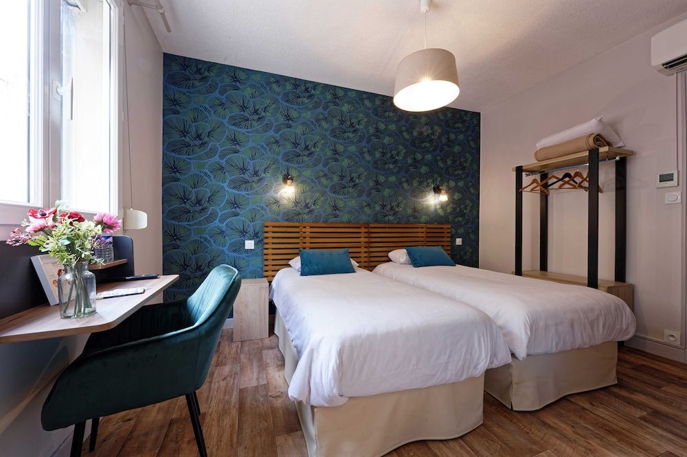 Contact Hôtel du Commerce et son restaurant Côte à Côte Standard Twin Room 2