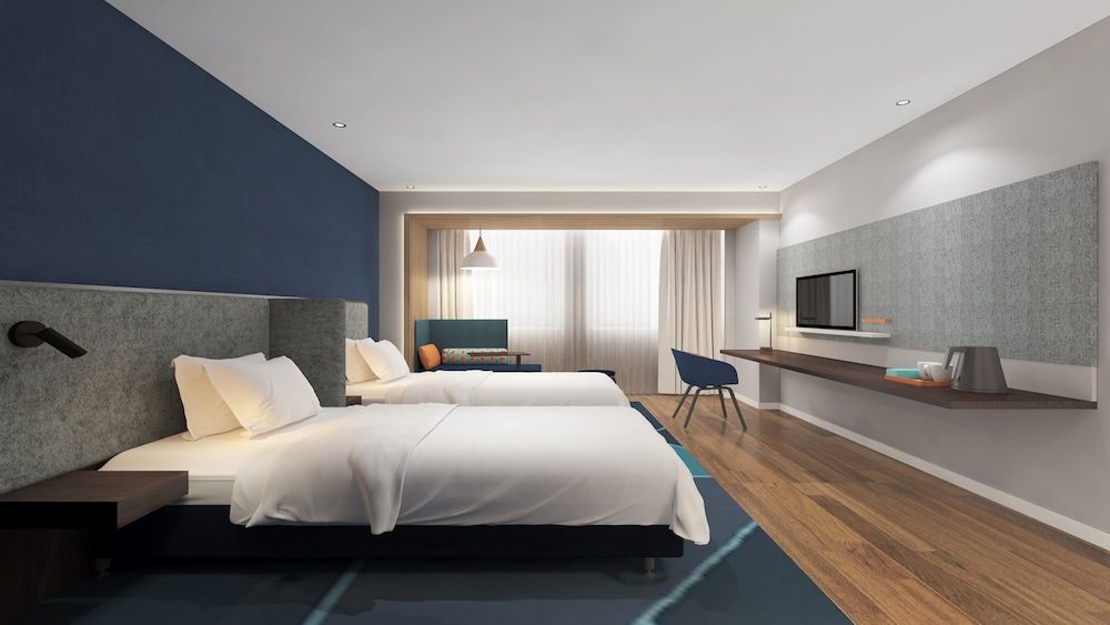 Standard Room, 2 Twin Beds, City View