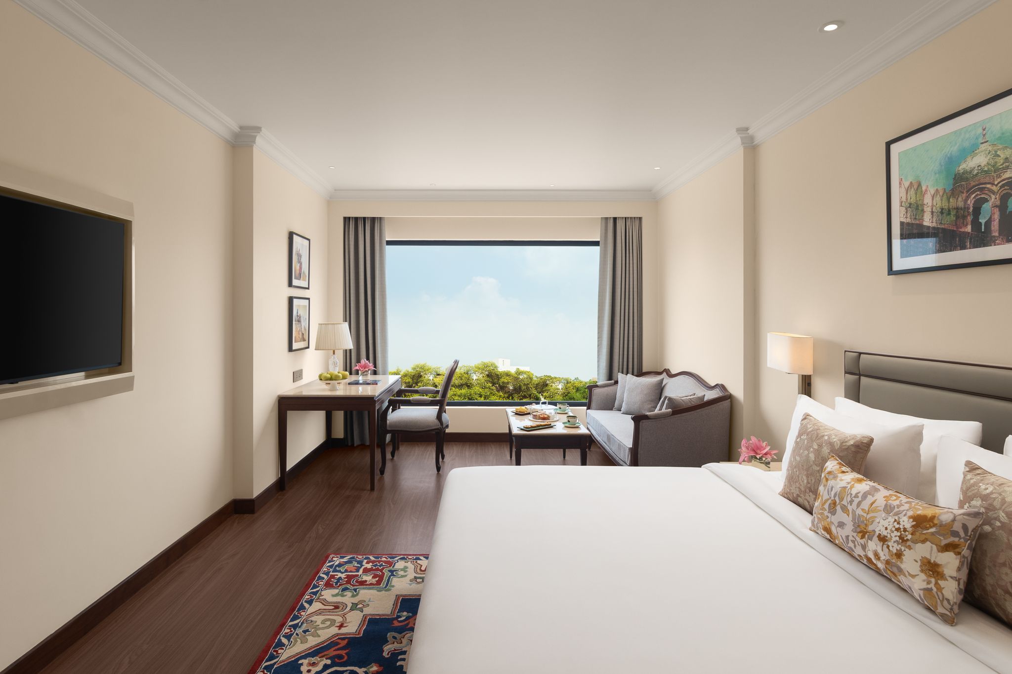 Deluxe Double Garden View Room