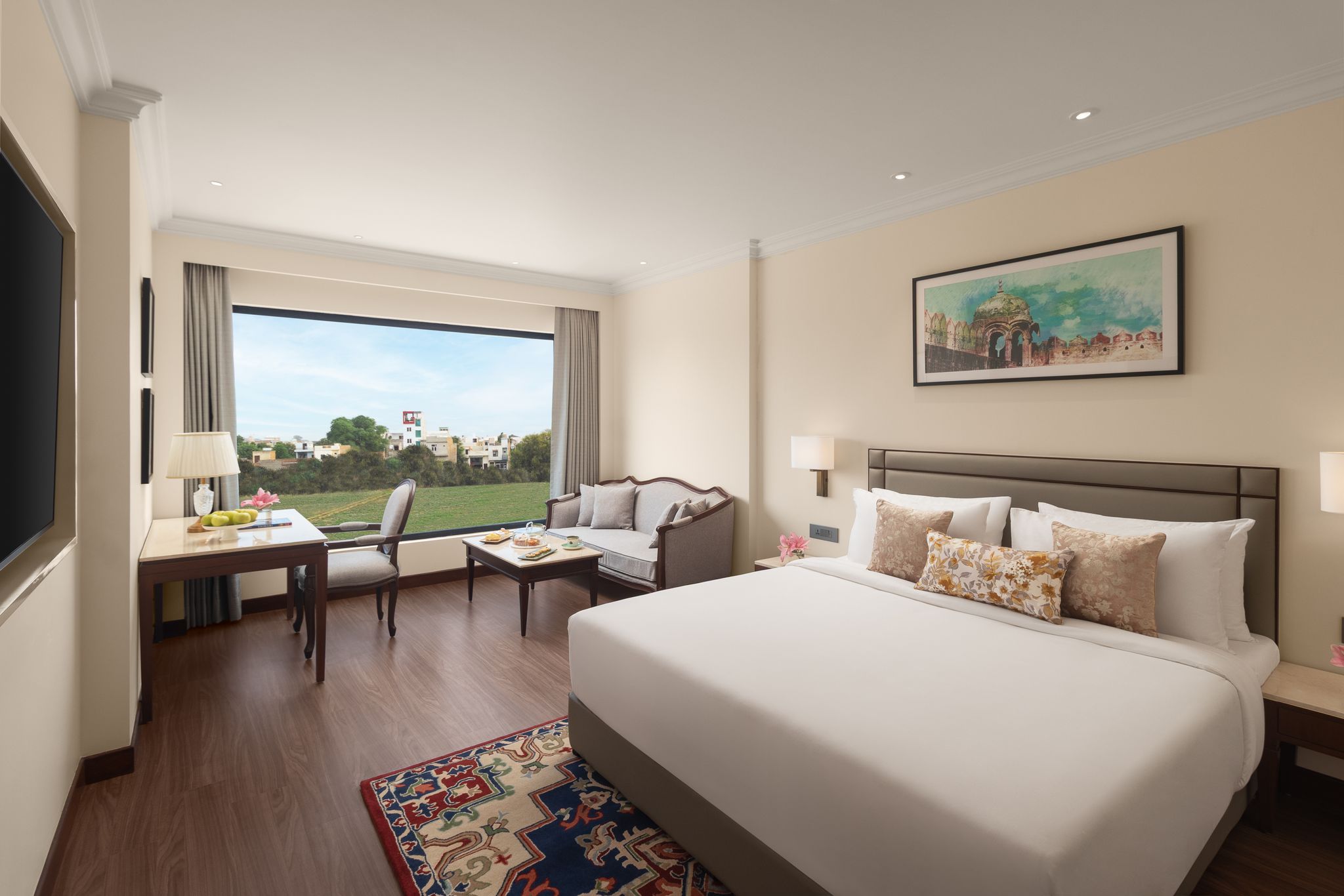 Deluxe Double Garden View Room