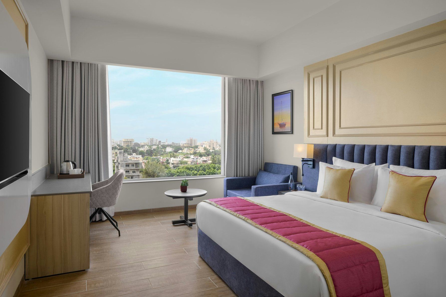 Winter Green, Guest room, 2 Twin, City view
