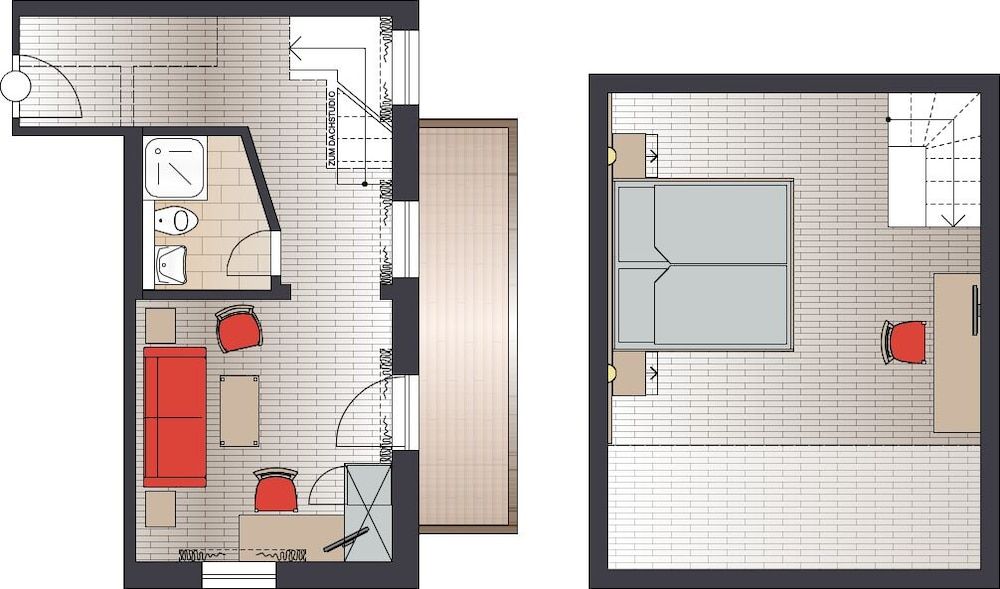 Room layout blue print