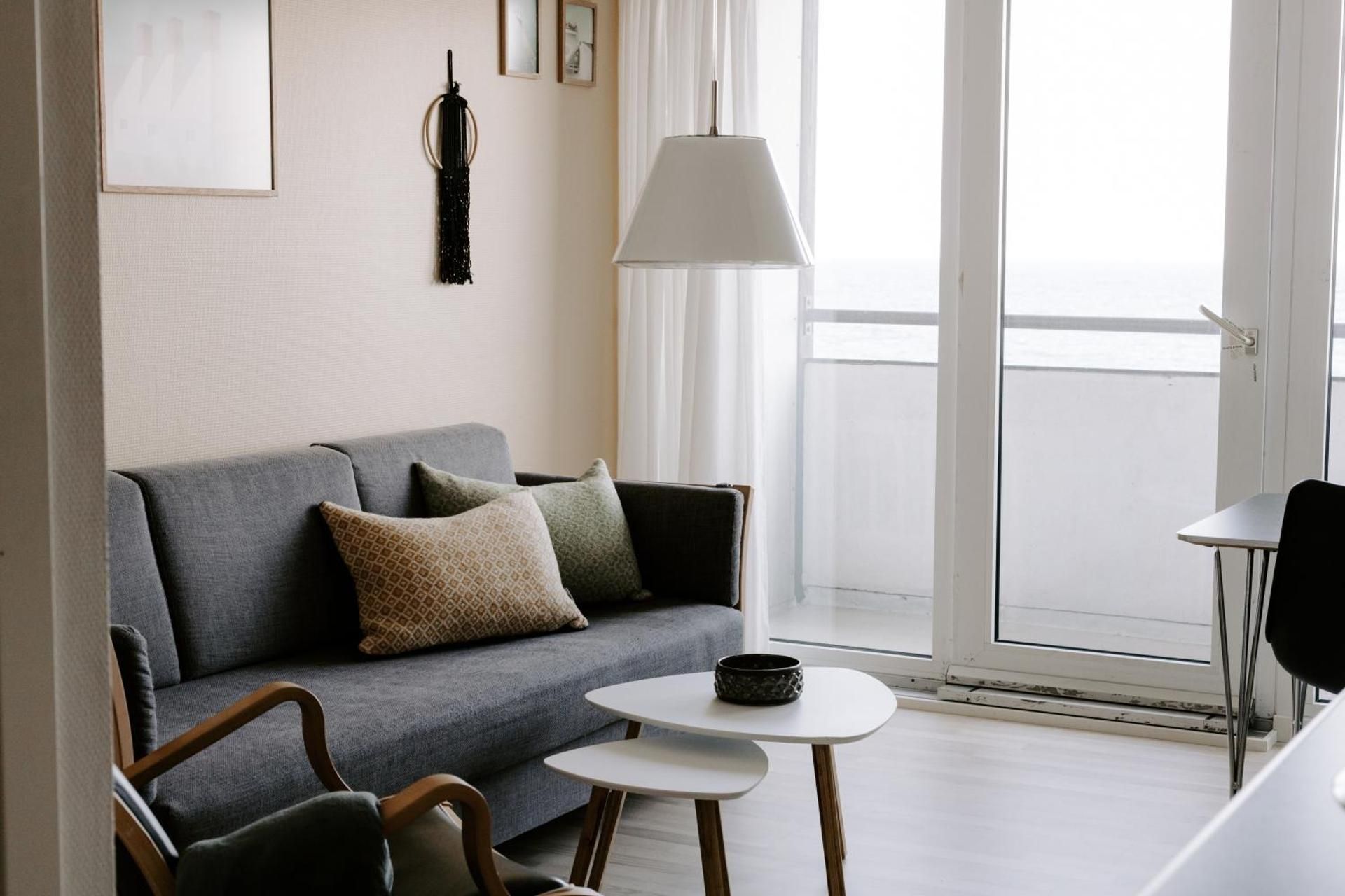 One-Bedroom Apartment with Balcony and Sea View