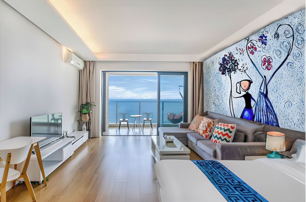 Elite Apartment, 1 Queen Bed, Sea View