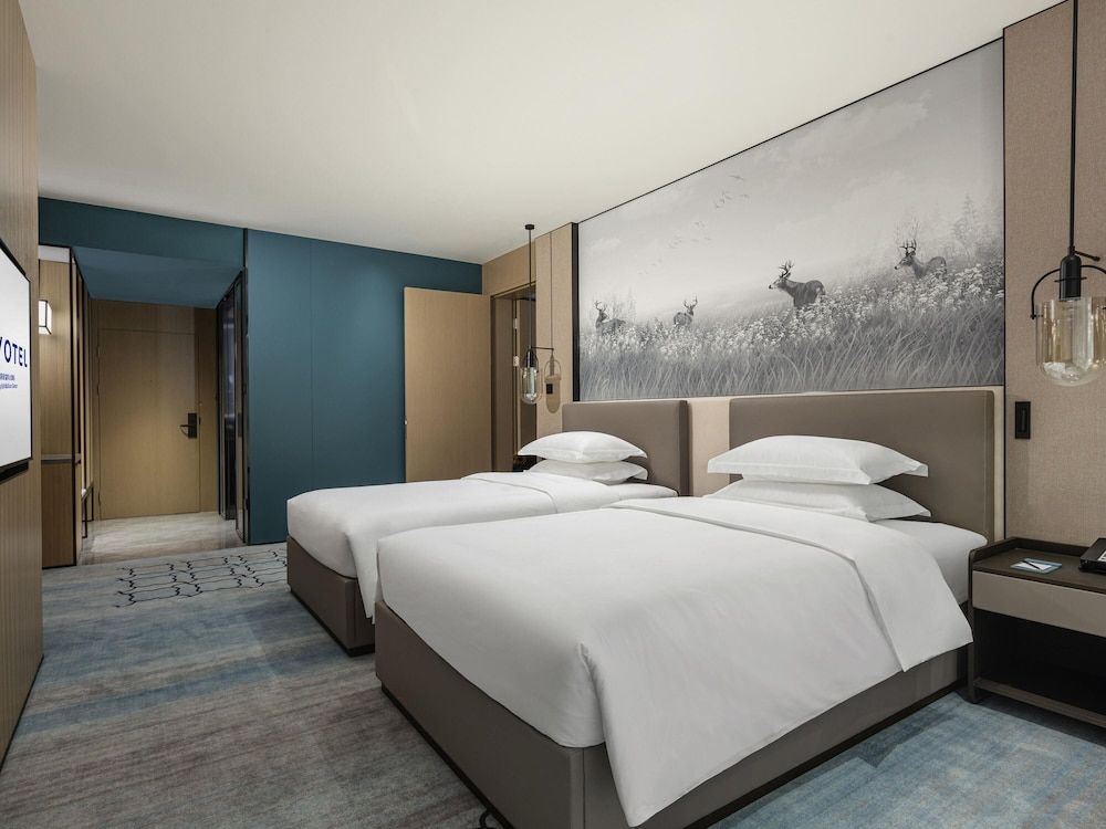 Novotel Yancheng Exhibition Center Superior Room, 2 Twin Beds, City View