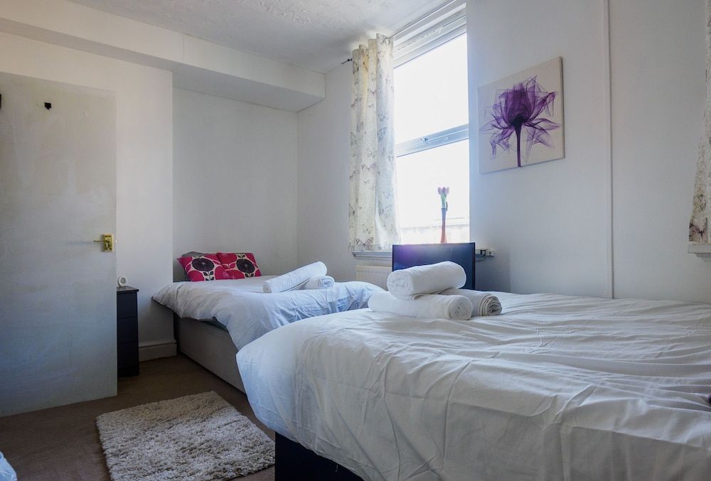 Family Double Room, Multiple Beds, City View