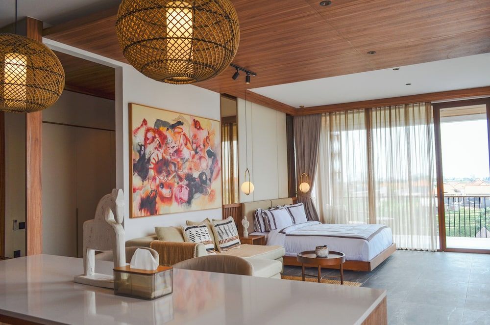 Deluxe Studio, Balcony, Pool View