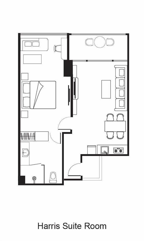 Room layout blue print