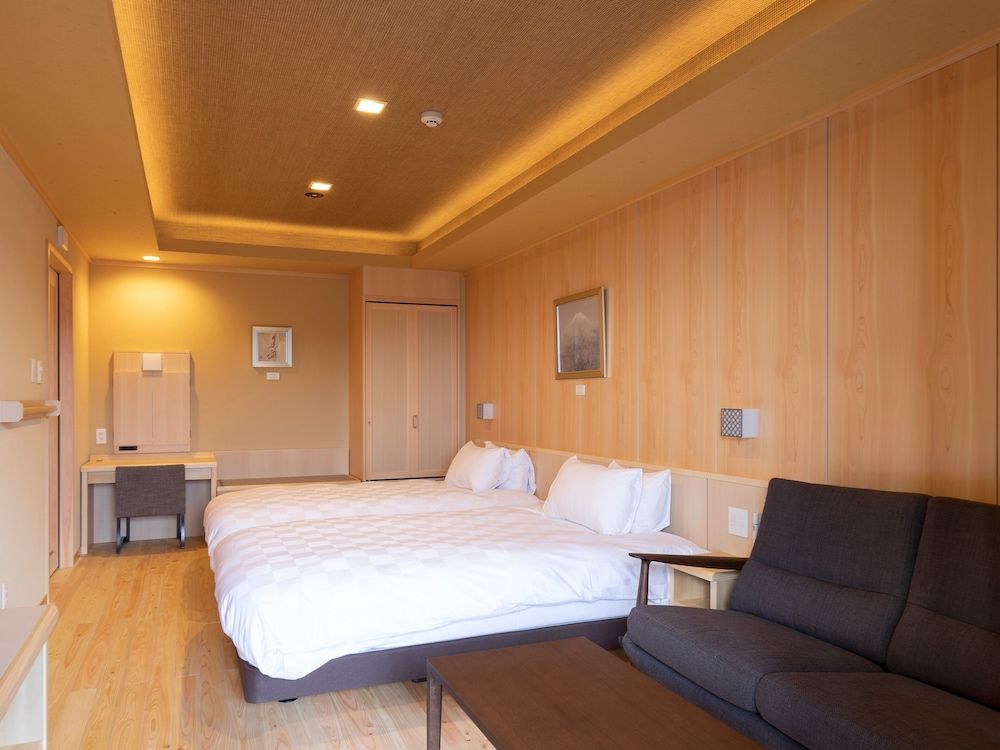 open-air bath Western-style twin room