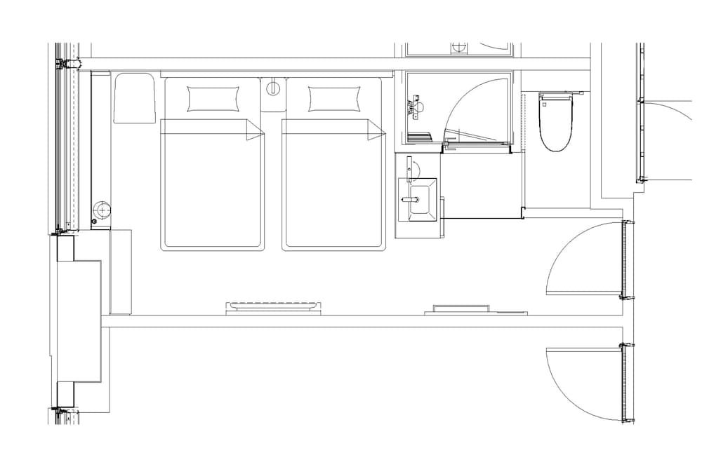 Granbell Hotel Otaru Twin Room, Non Smoking 5