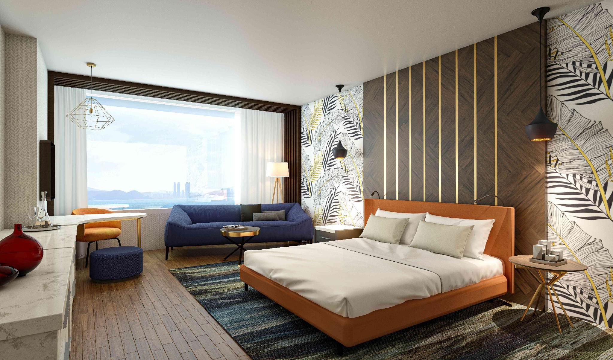 Forest Tower Business Deluxe Double Queen - No View