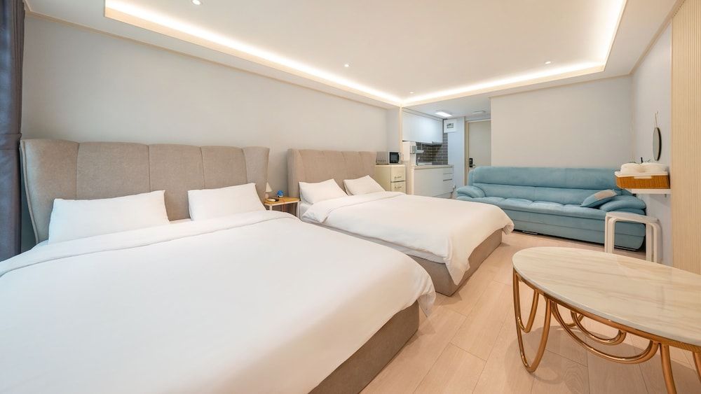 Donghae Badae Meomuleuda Basic Room, 1 Bedroom (202(Twin Bed))