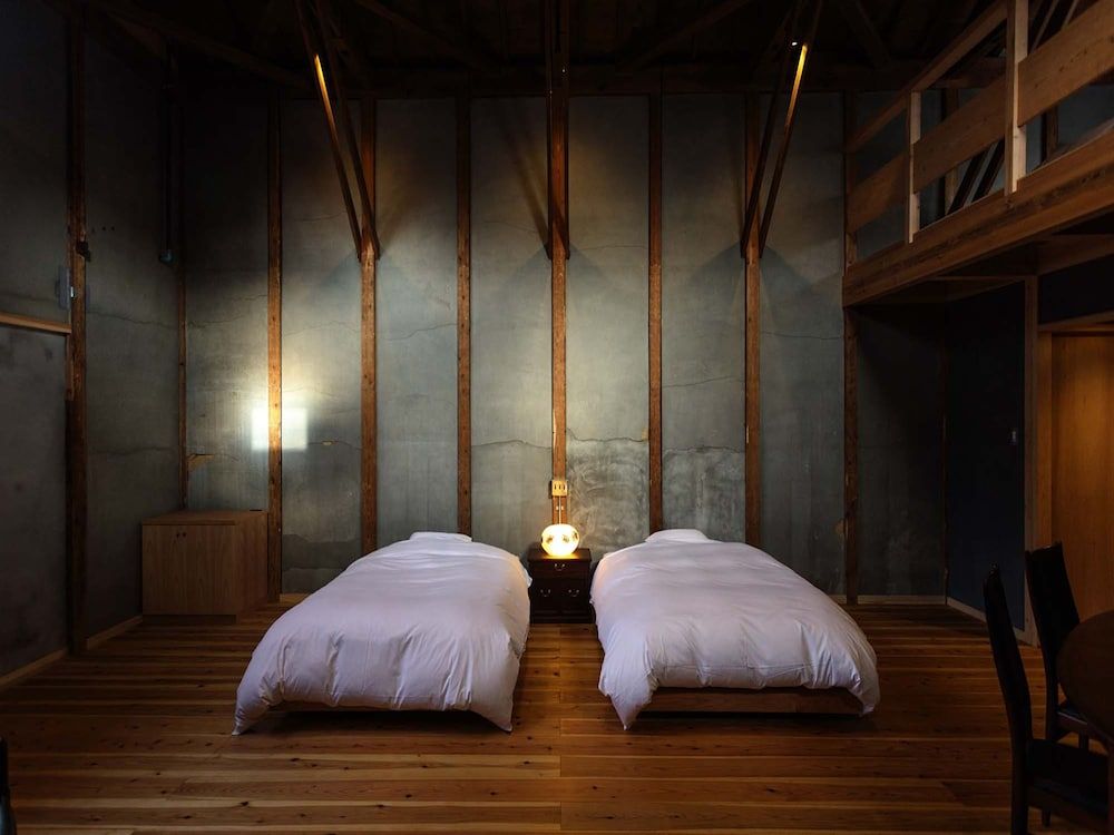 Room, 64sqm, Max. 5 people, 4 Double beds + 1 Extra futon, Non Smoking
