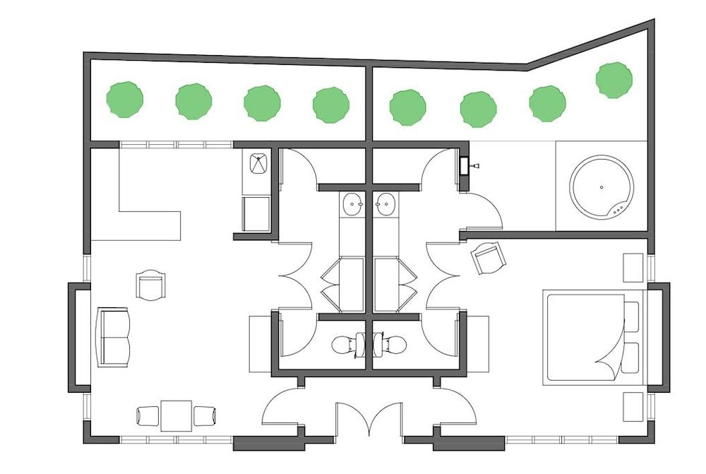 Baleeyan Deluxe Villa, 1 King Bed with Sofa bed, Kitchen, Pool View 5