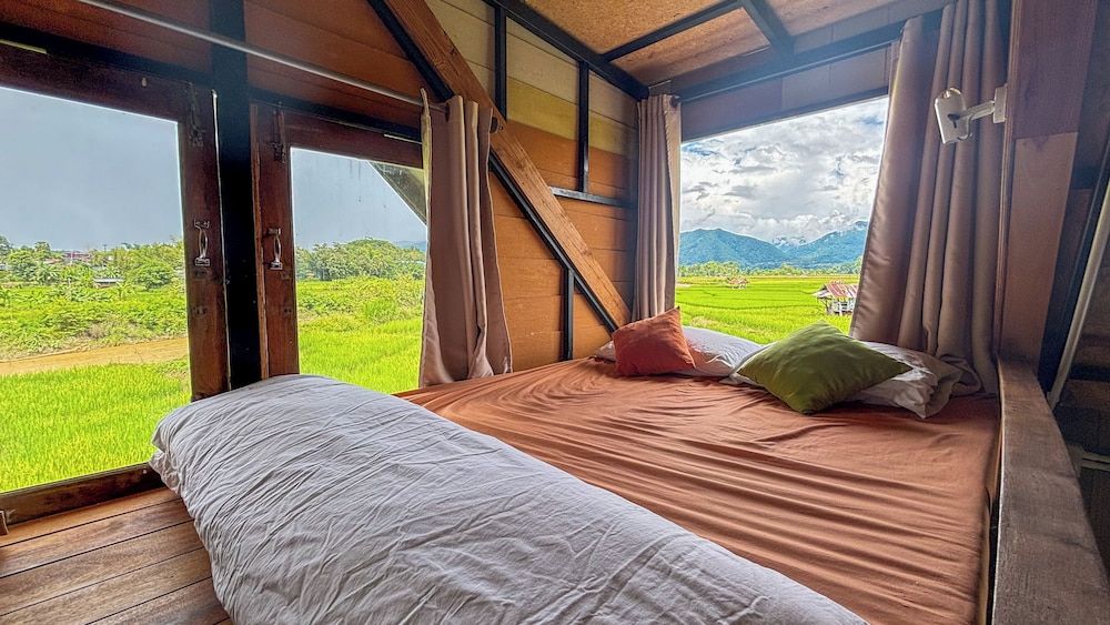 Deetorjai FarmStay Nan Family Room, Multiple Beds, Hill View 7