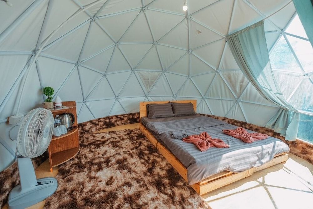 The View Homestay Monjam Standard Room, Balcony, Garden View