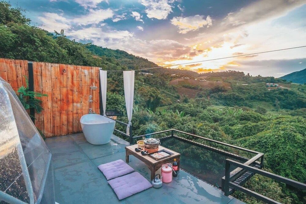 Phuthara klangdong Room, 1 Queen Bed, Lanai, Mountain View 4