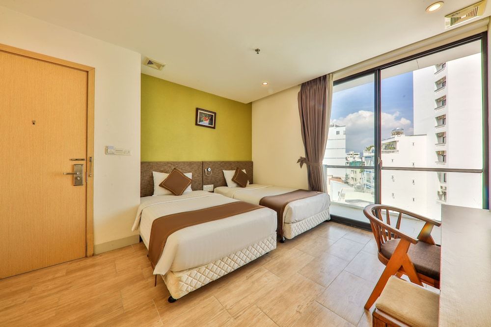 Senior Twin Room, City View