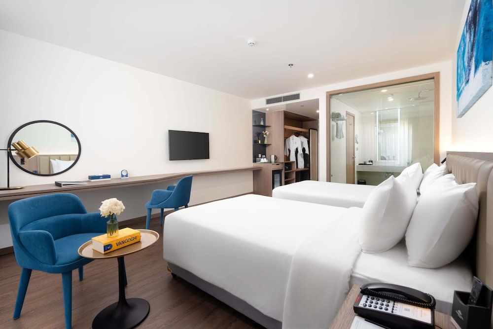 Poseido Hotel Quang Binh Deluxe Twin Room, Non Smoking, Park View 3