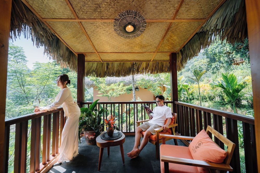 An Châng Retreat & Spa Romantic Bungalow, Balcony, Mountain View 5