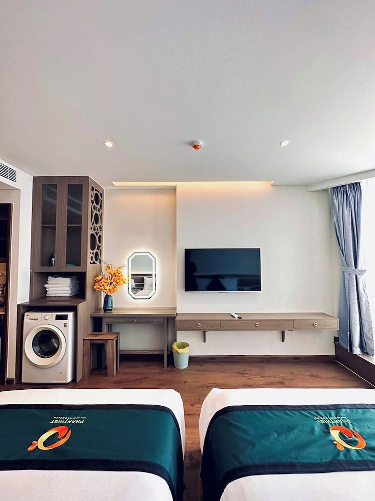 APEC MANDALA CHAM BAY - Hotel & resort Deluxe Twin Room, Beach View 9