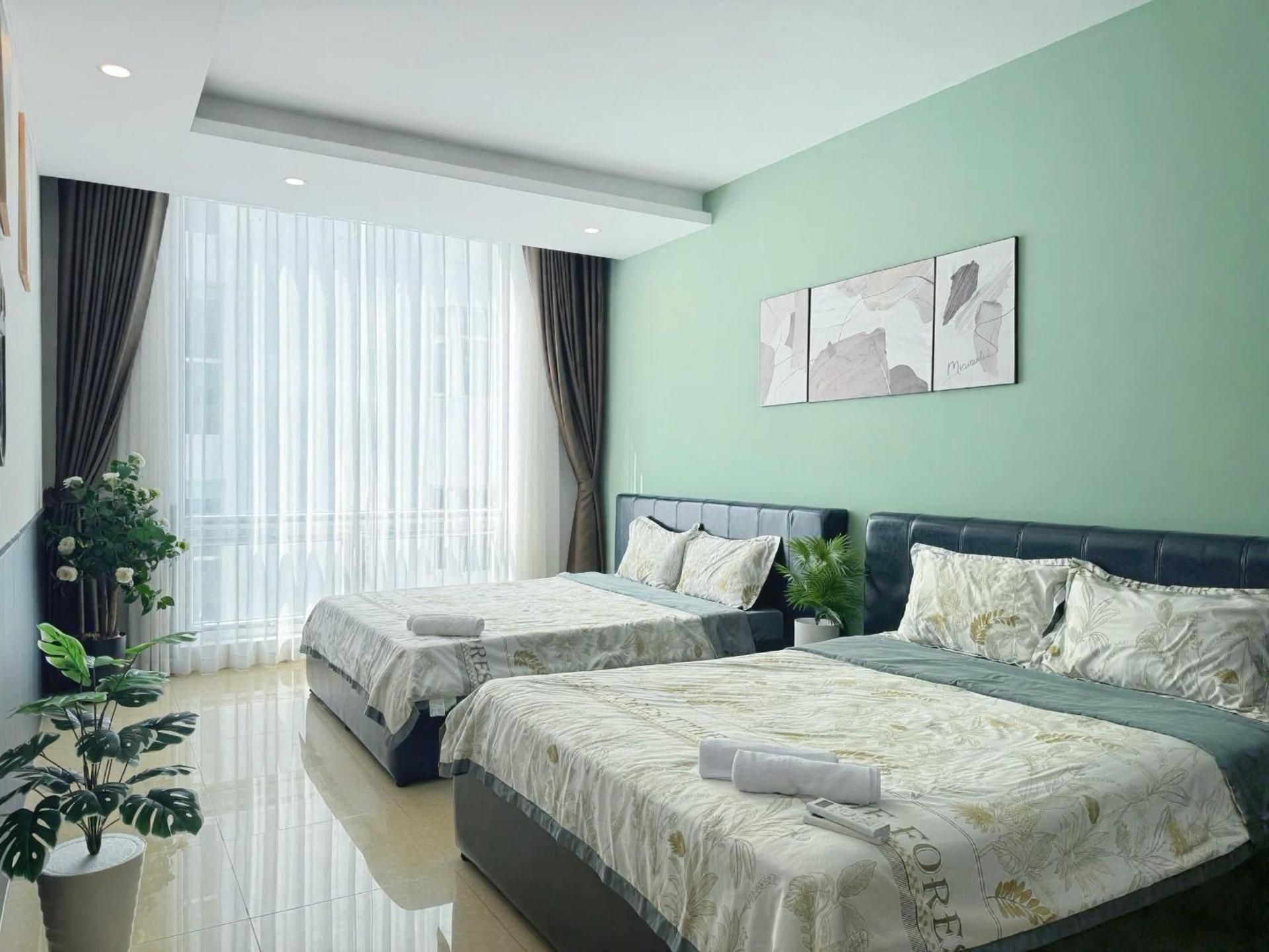 Oasky Beach House Vung Tau Two-Bedroom Apartment with Balcony 3