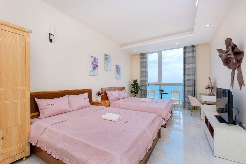 Oasky Beach House Vung Tau Family Apartment, 2 Bedrooms, Balcony, Beach View