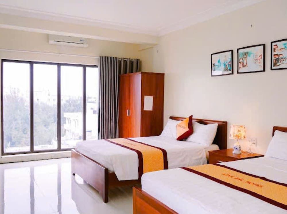 Kinh Bac Hotel Hai Tien Deluxe Double Room, 2 Queen Beds, Sea View 3