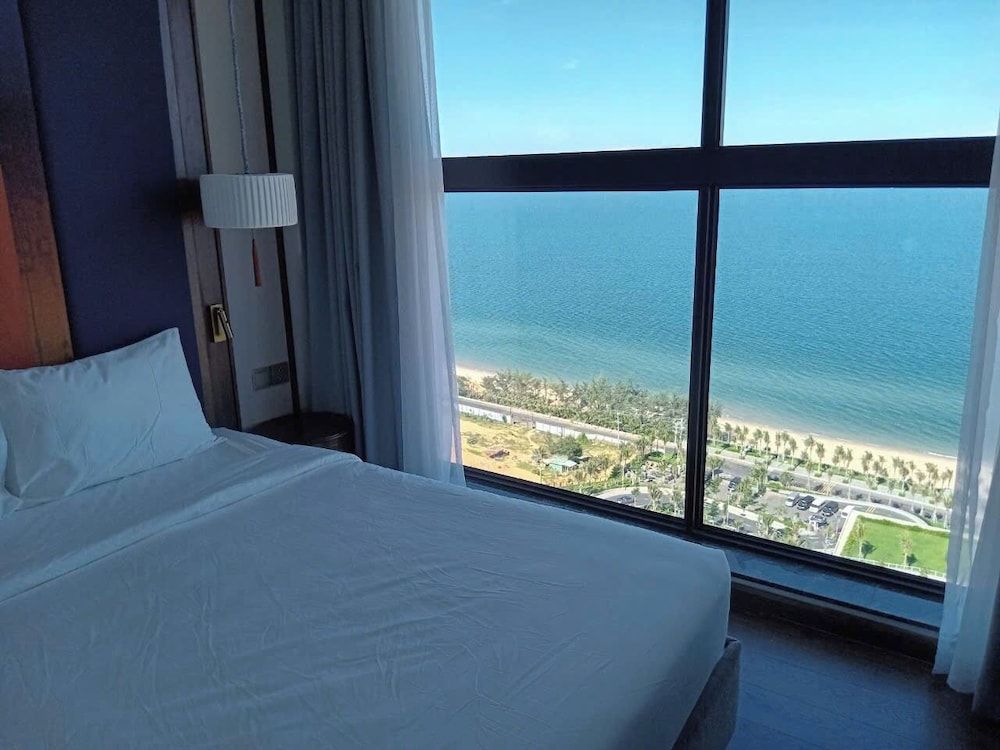 Deluxe Apartment, 2 Bedrooms, Balcony, Beach View