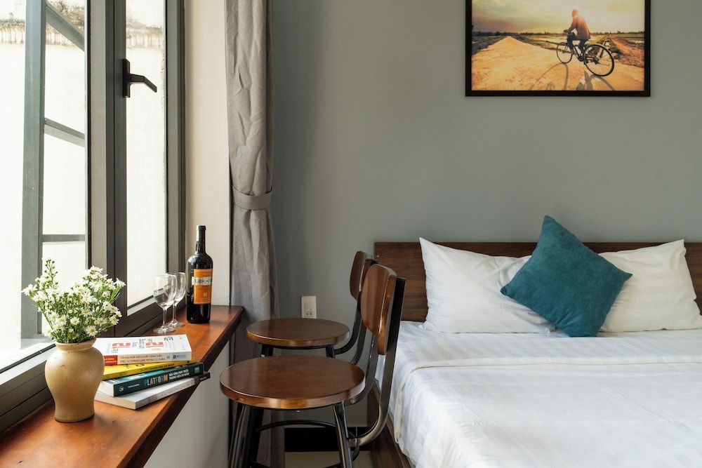 Mai Villa Hoian Deluxe Double Room, 1 Queen Bed, Balcony, City View 5