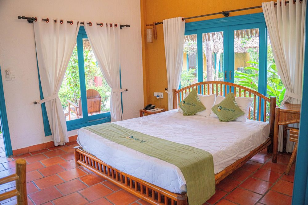 Mekong Lodge Hotel & Resort Quadruple Room, Garden View 5