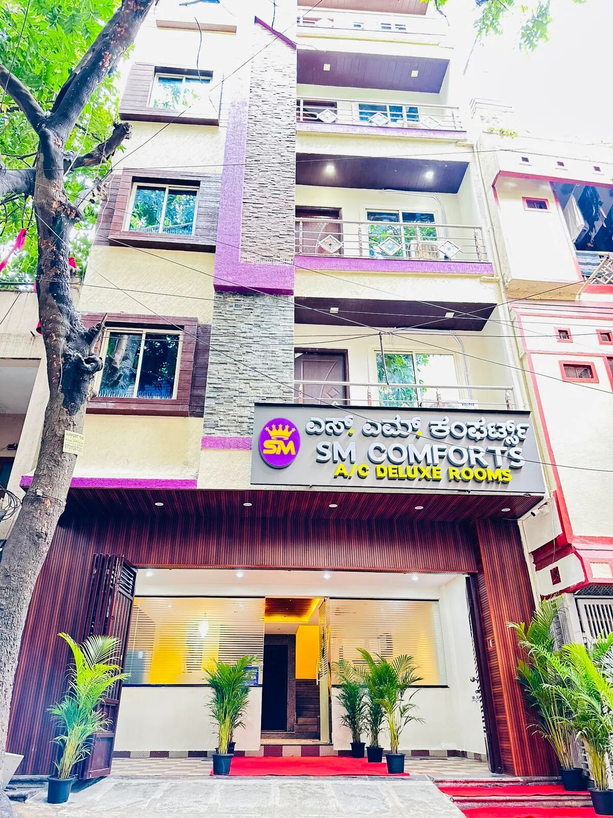 Hotel S M Comforts, BTM Layout