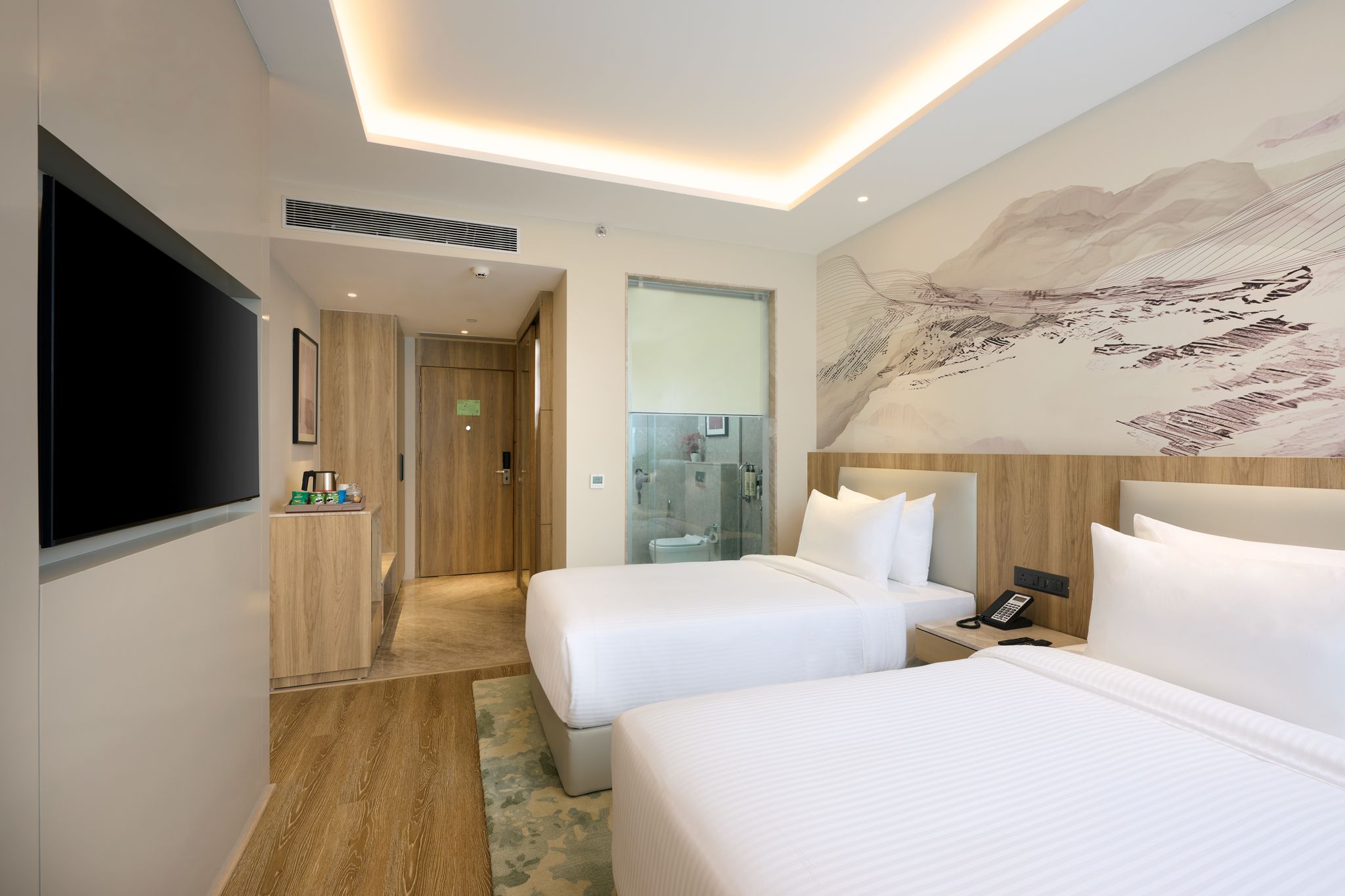 Riviera Sarovar Portico Pathankot Premium Twin Bed Room 3