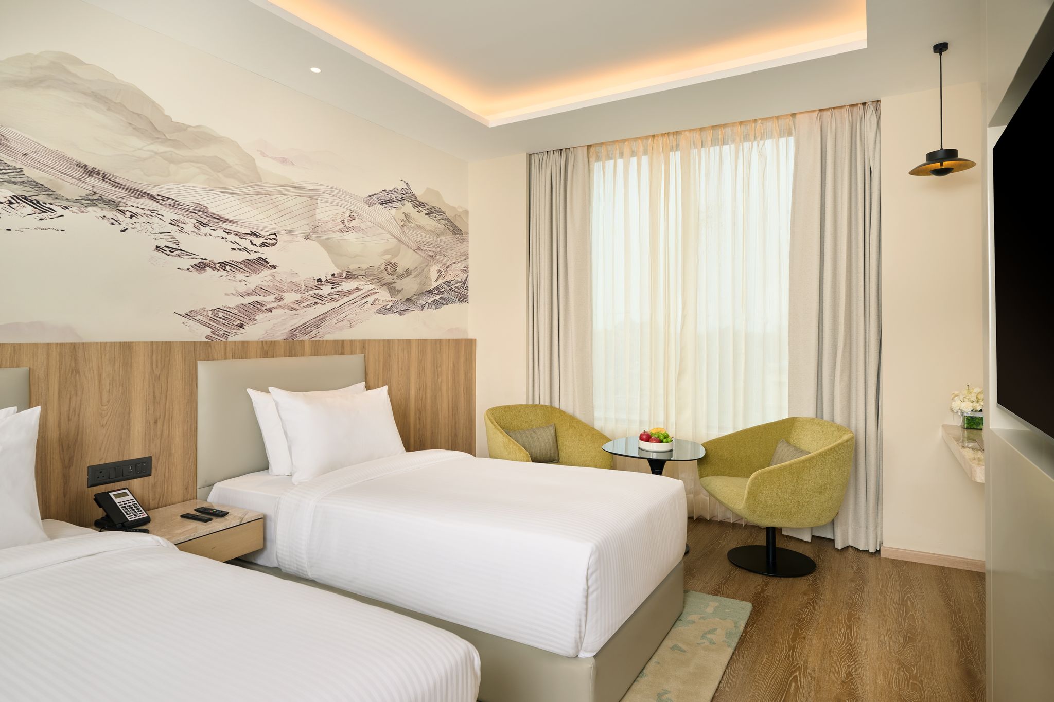 Riviera Sarovar Portico Pathankot Premium Twin Bed Room 4