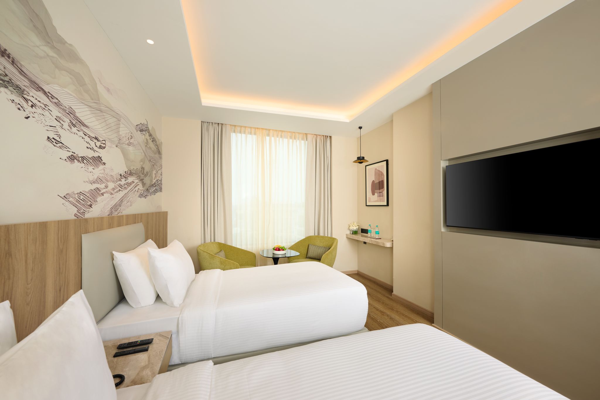 Riviera Sarovar Portico Pathankot Premium Twin Bed Room 2