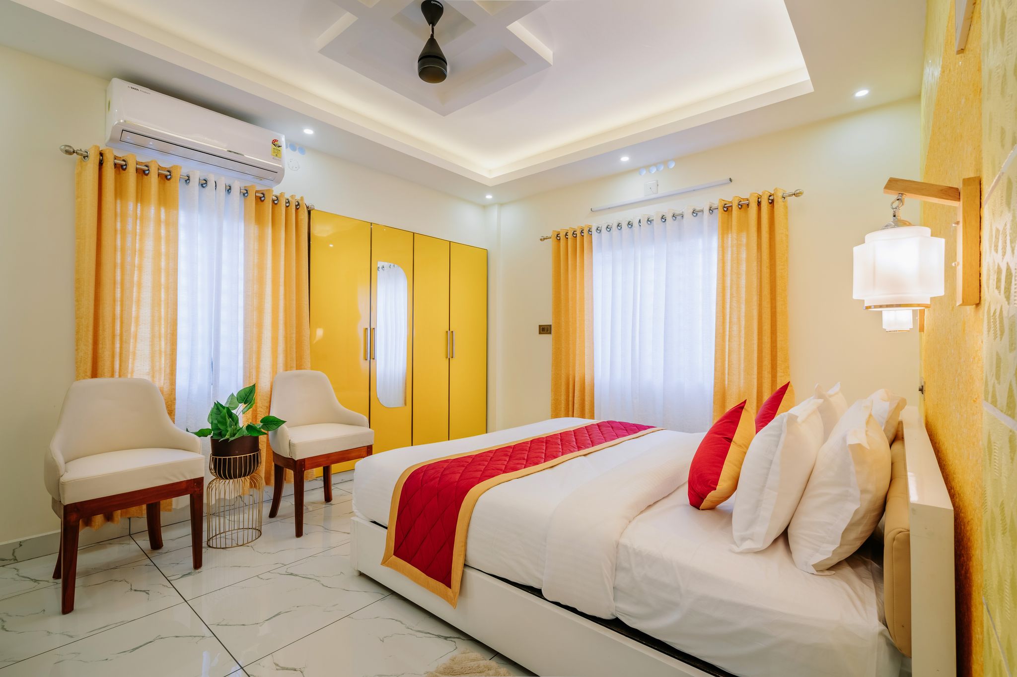 AIRNEST Airport Residency Deluxe Double Room 2