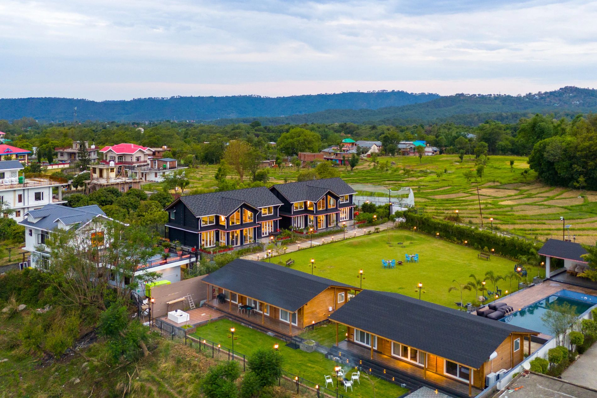 ELIVAAS Esh Cottage Moss - 2BHK with Pool