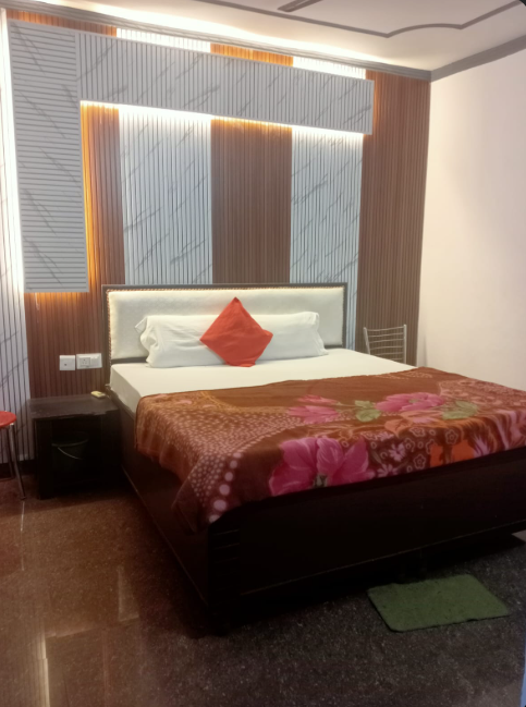 King Bed Room with No View