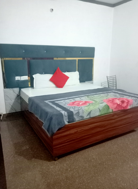 King Bed Room with No View