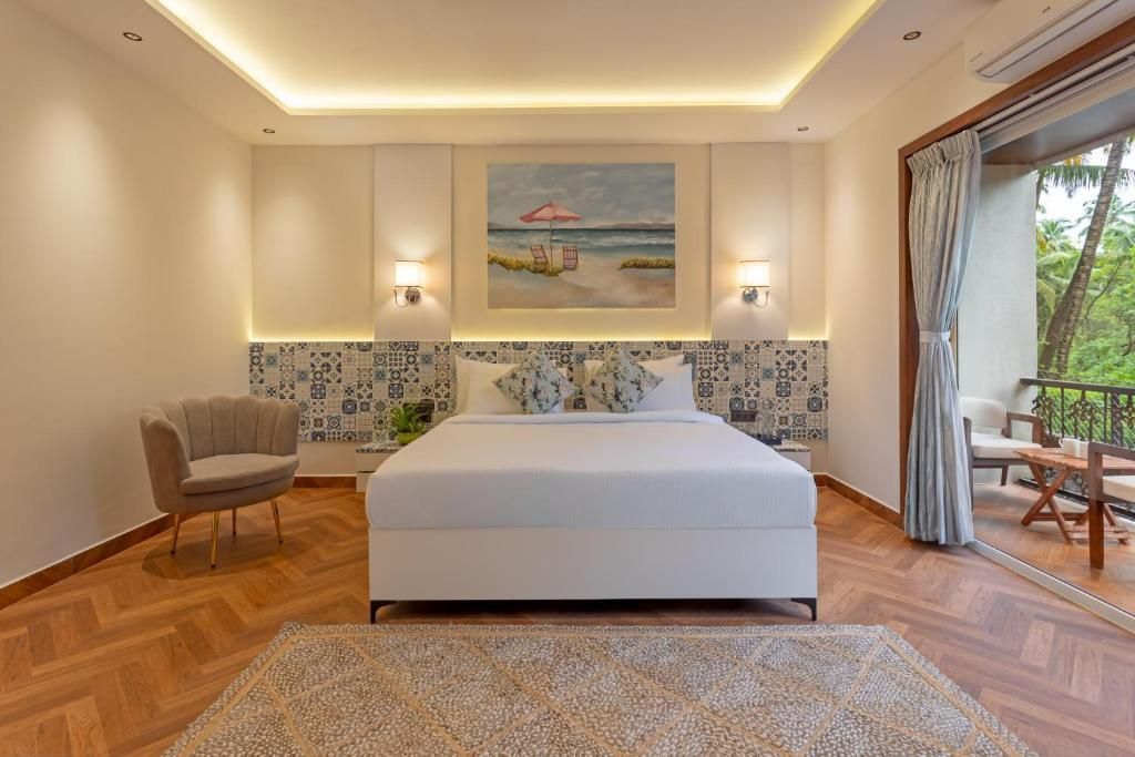 Lamrin Morjim Goa Deluxe Room 4