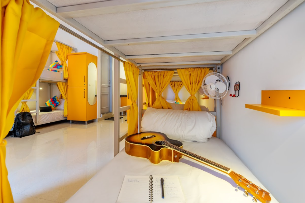 Bed in 8 Bed Female Only Dormitory Room with Ensuite Bathroom