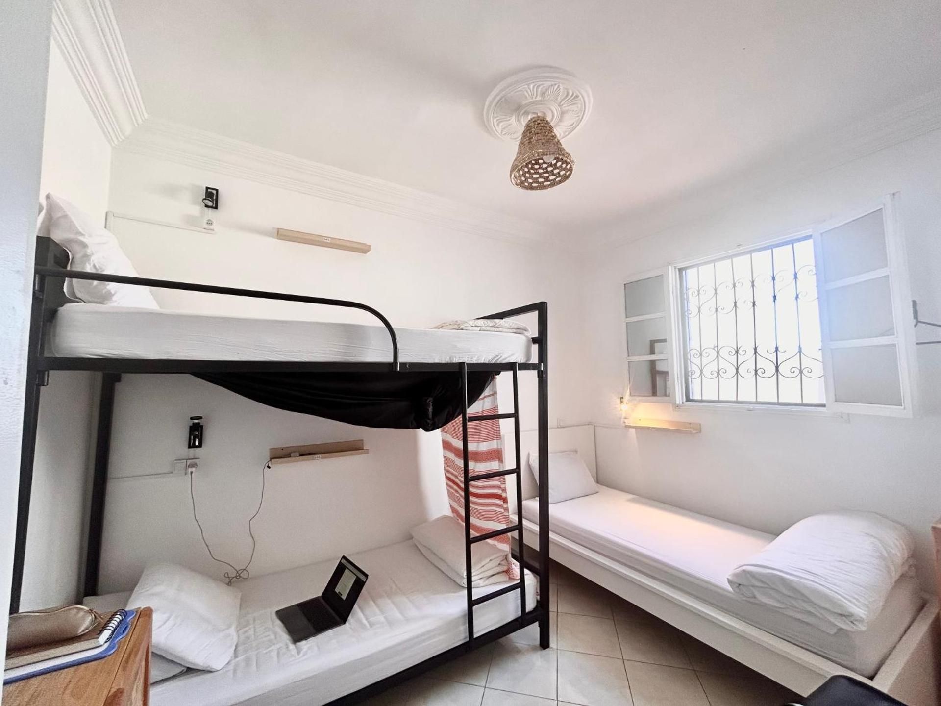 Bunk Bed in Female Dormitory Room  
