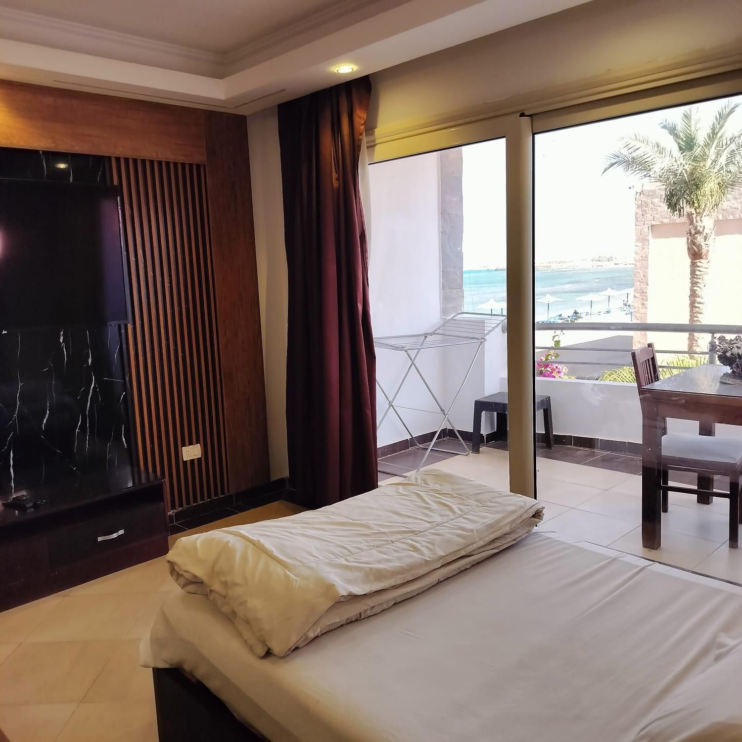 Studio with Pool View