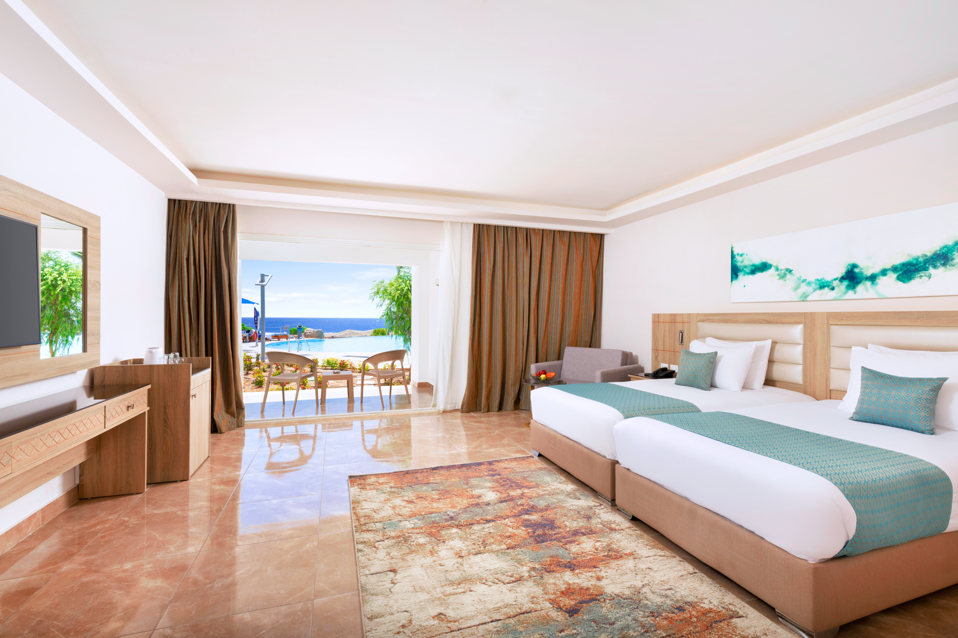 Deluxe Double Room Pool View