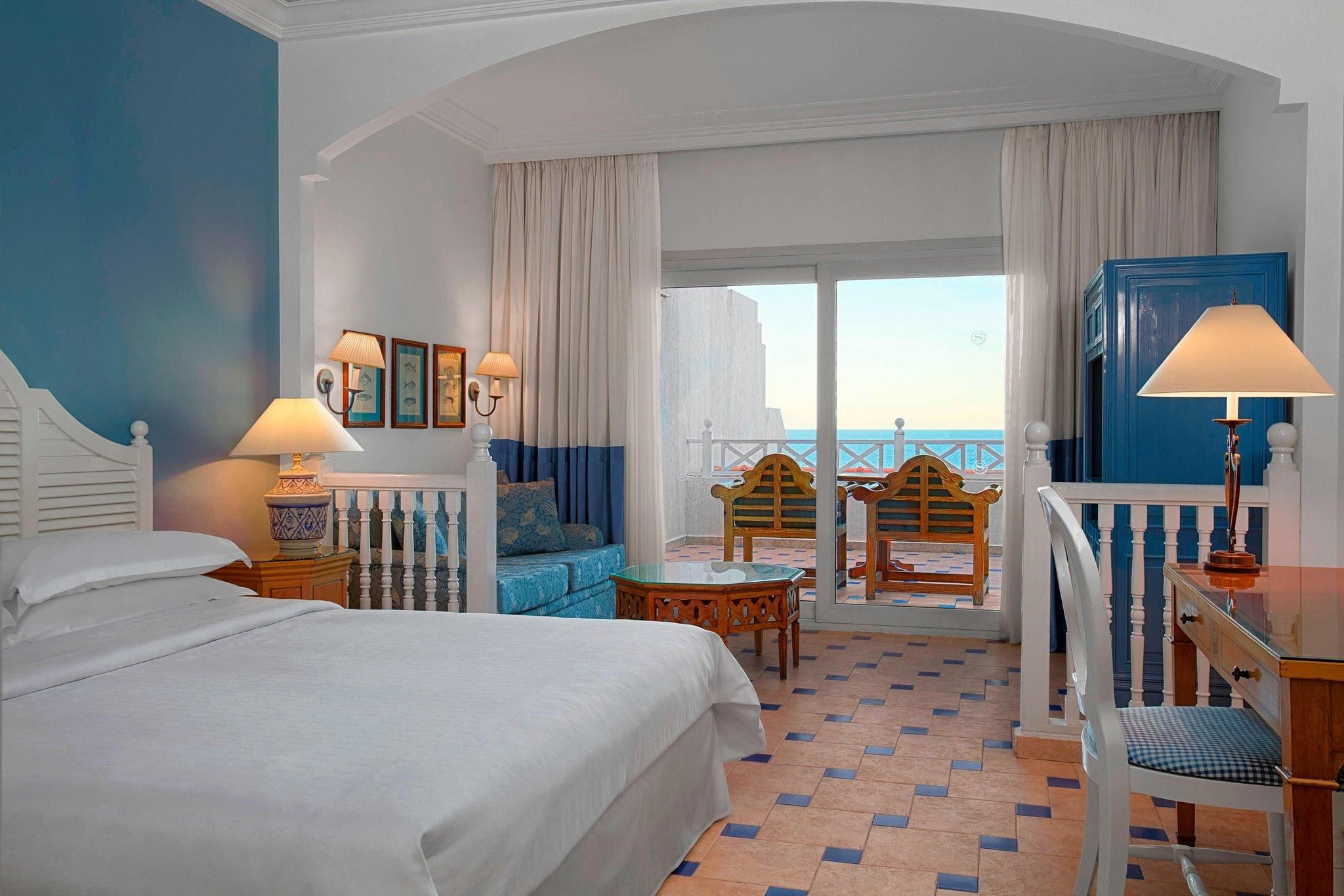 Sheraton Sharm Hotel, Resort, Villas & Spa Superior Room, 1 King Bed, Red Sea View, Balcony, High Floor