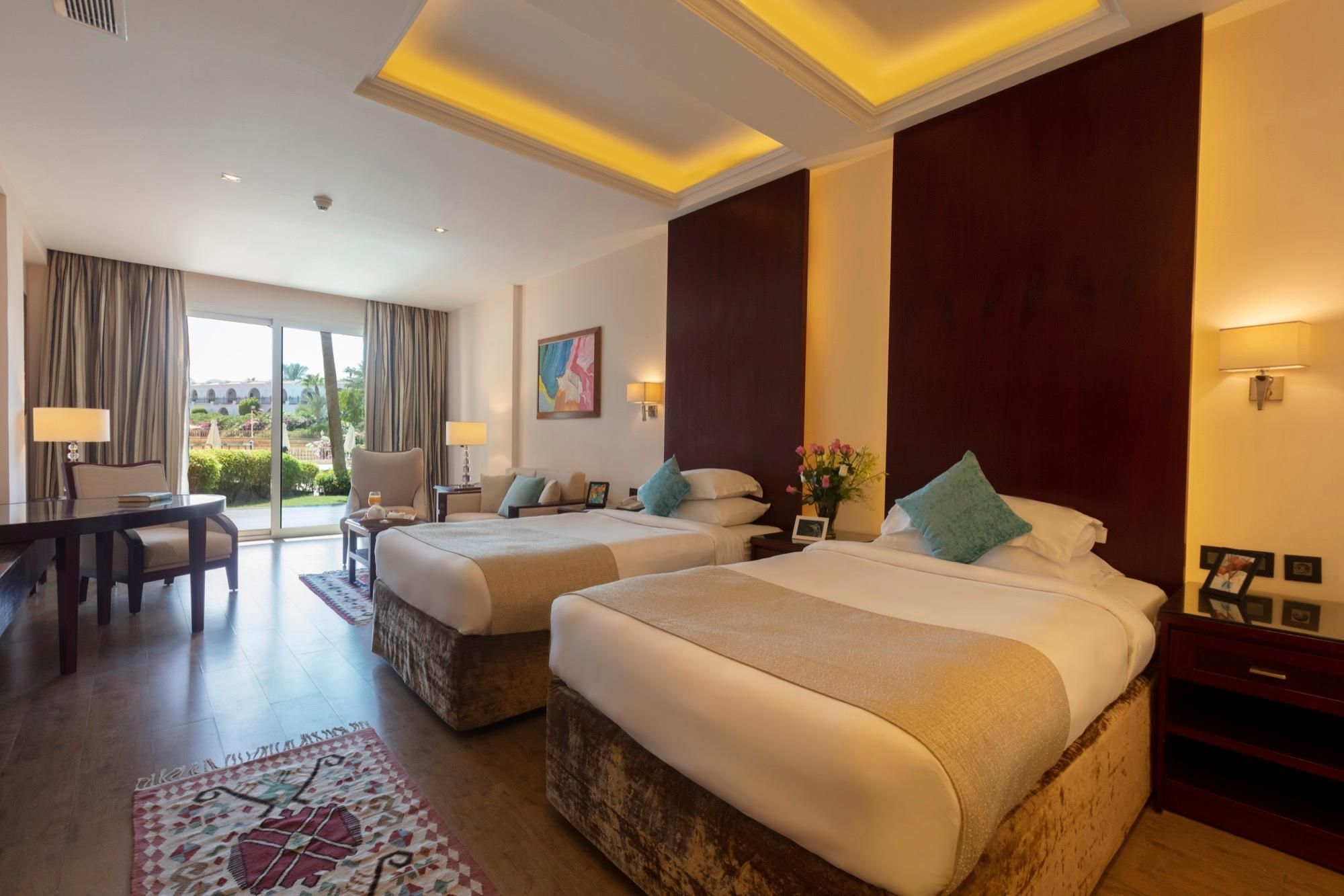Royal Savoy Junior Twin Bed Suite with Lounge Access (Adults Only)