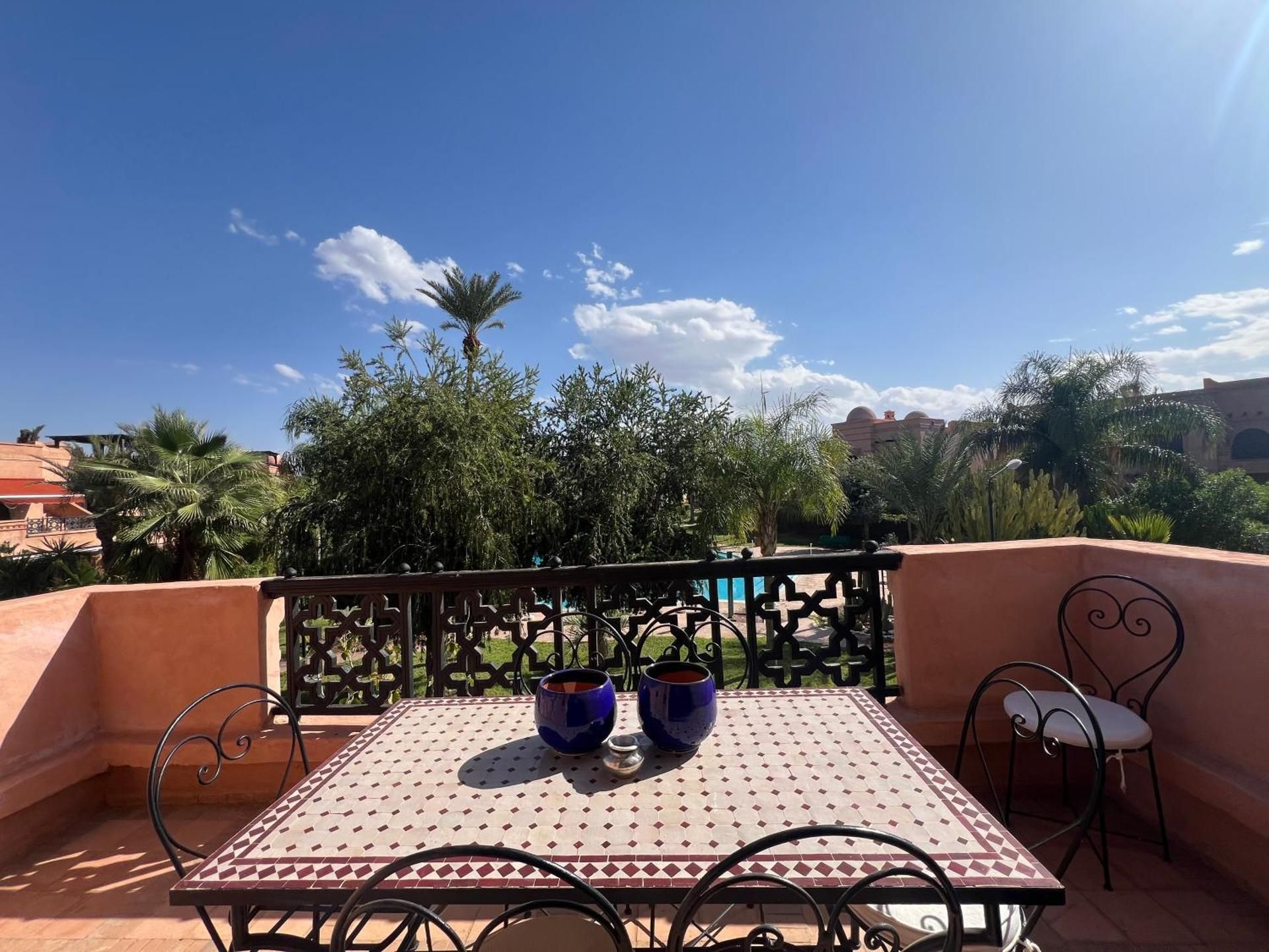 Two-Bedroom Apartment with Pool View