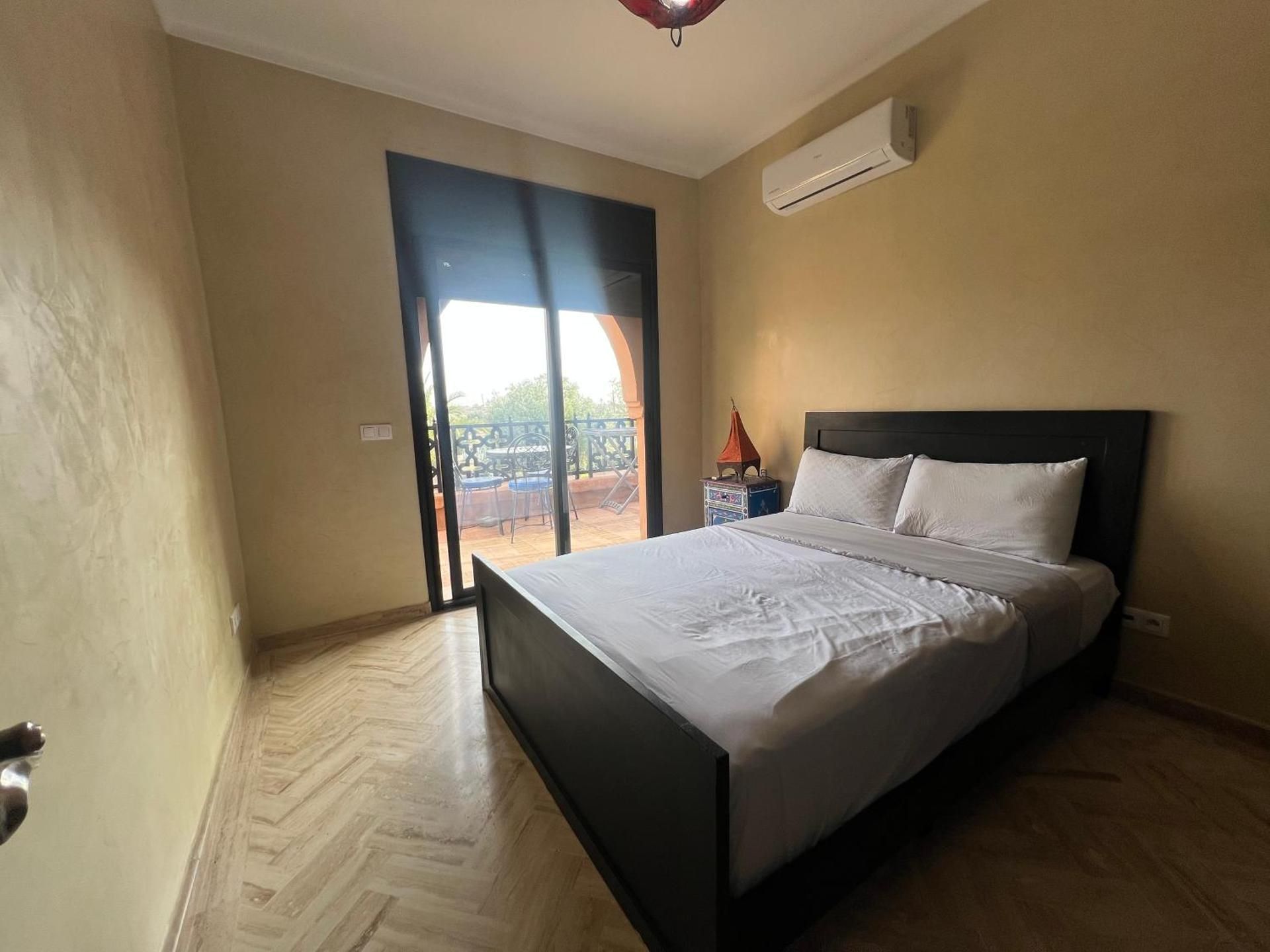 One-Bedroom Apartment with Balcony and Mountain View