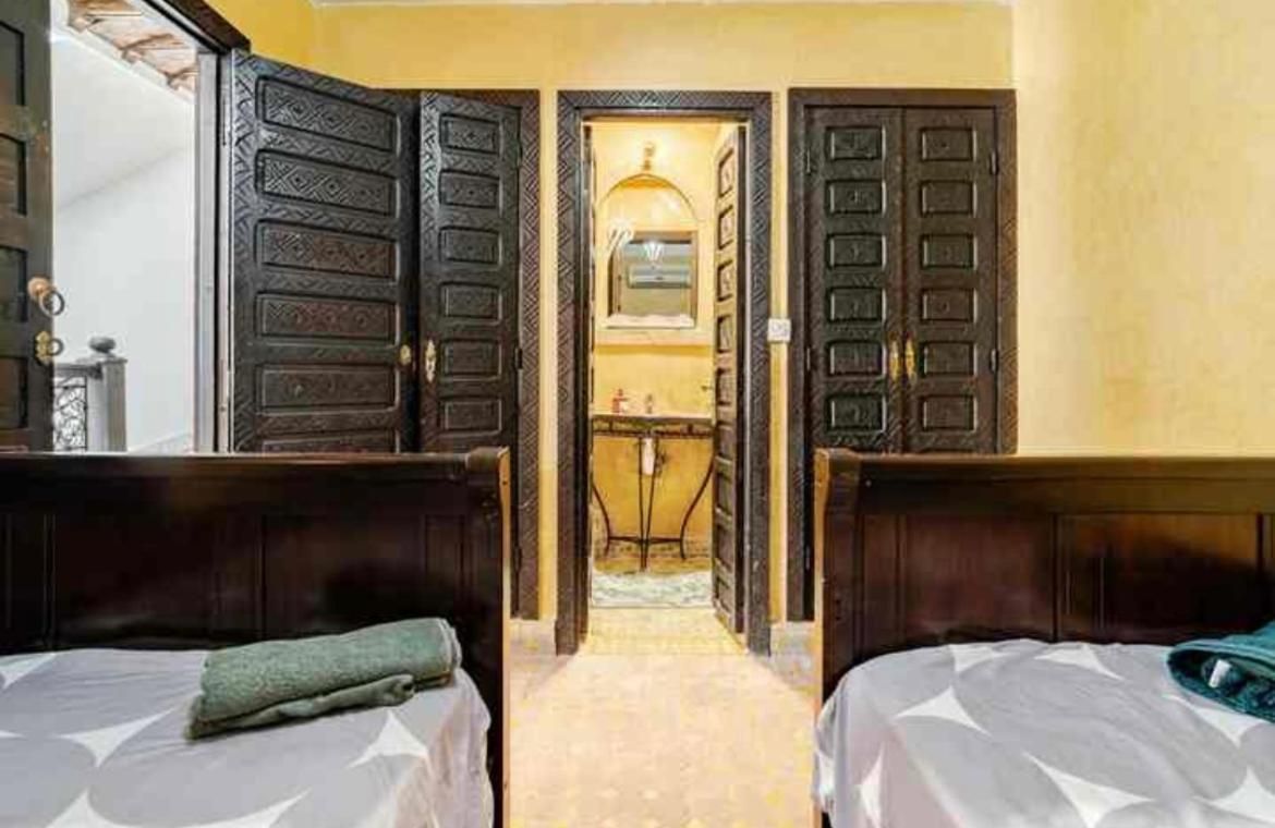 Riad Zitoune Twin Room with Private Bathroom